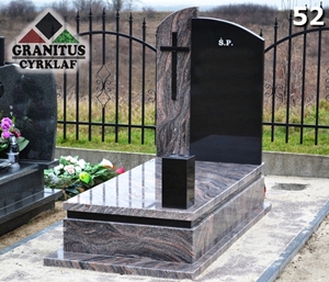 2 nagrobek pojedynczy anioł